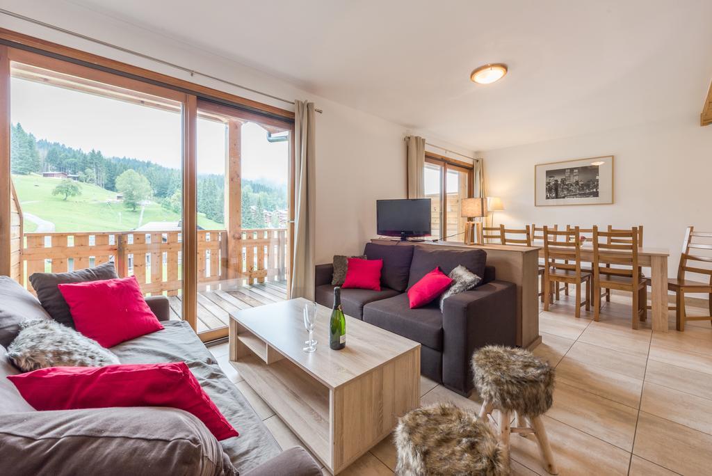 L'Eden Ski Aux Pieds Morillon Habitación foto